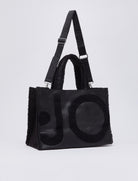 Tote Bag L con logo Liu Jo 2F6037 E0021 Nero