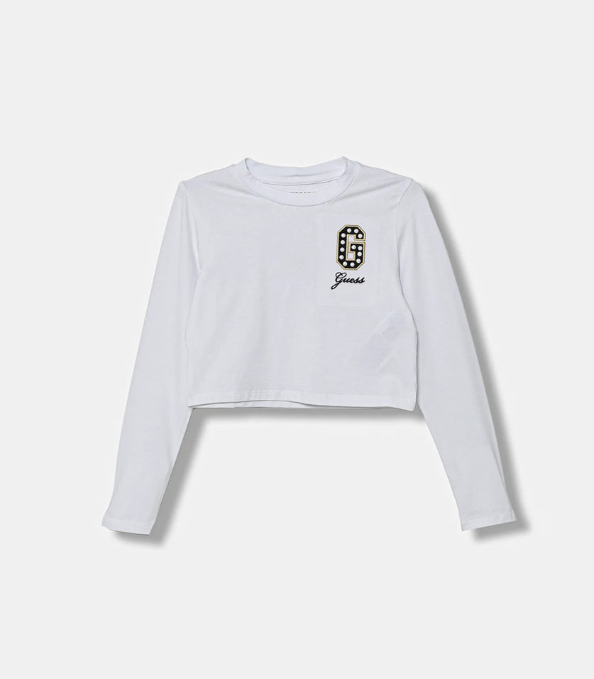 Maglietta in maglia fine GUESS J5BI40 Bambina