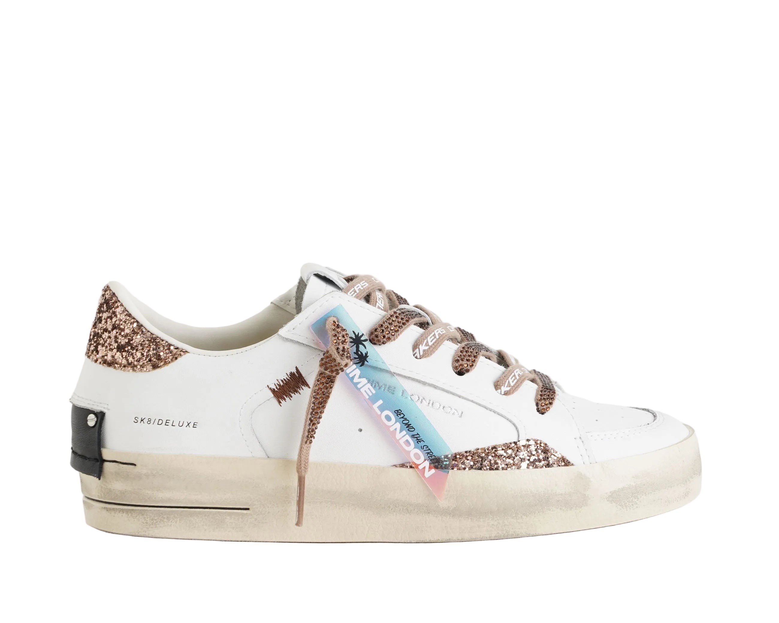 Sneakers Crime London Almond Drizzle 23104AA9 White Donna