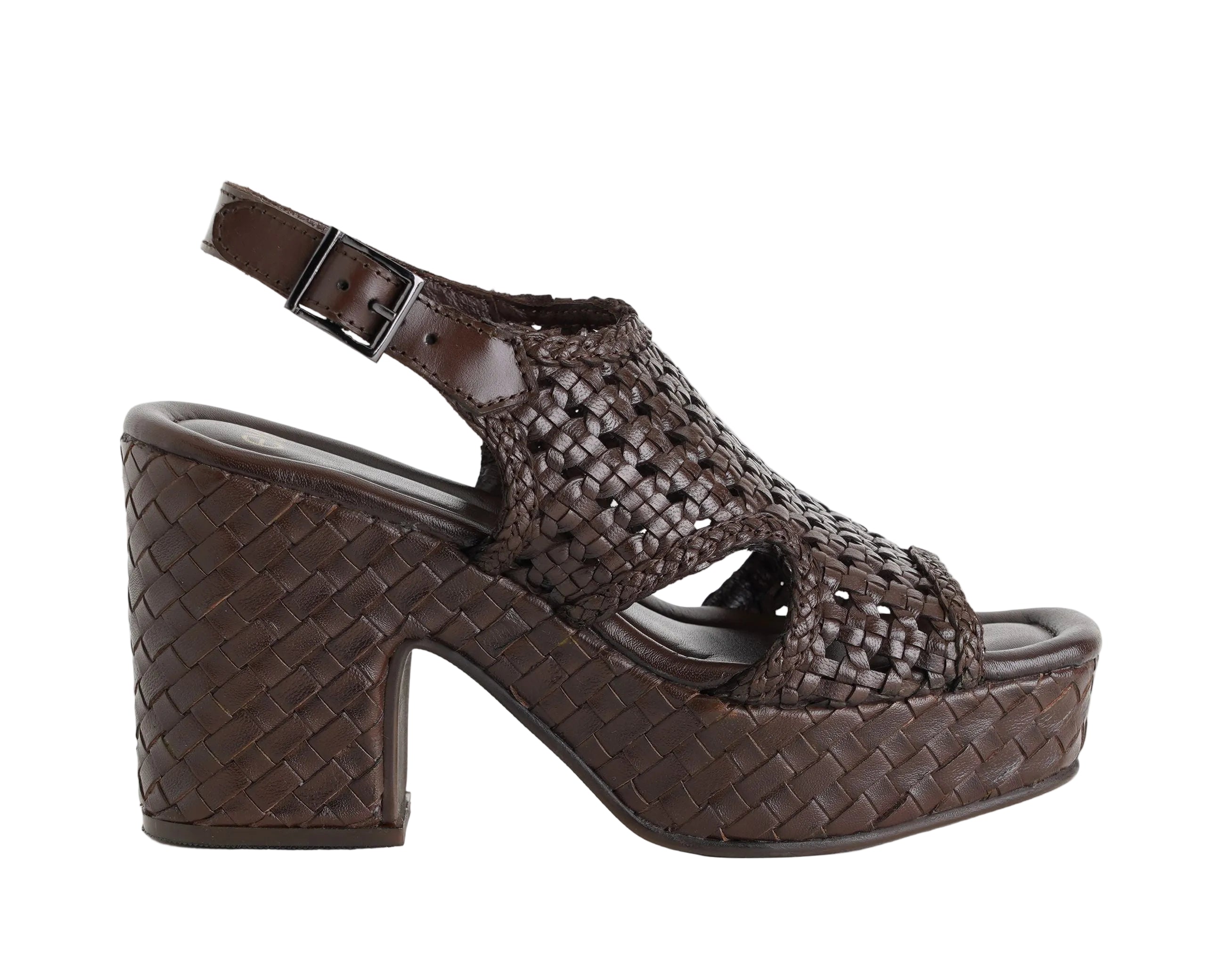 Sandalo con plateau Exe FE-314-01 Brown
