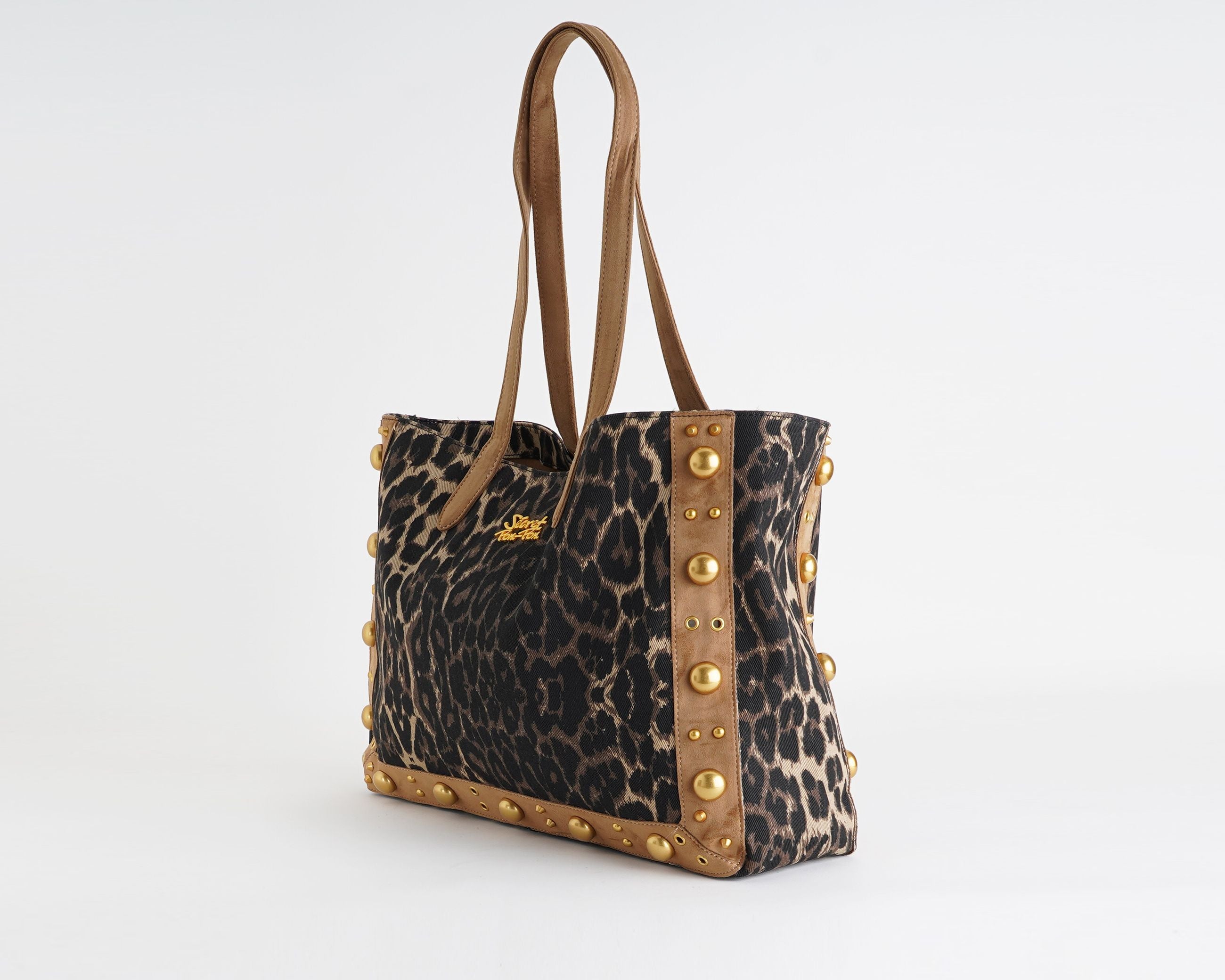 Borsa a spalla SECRET PON-PON TATIANA Leopard Tan
