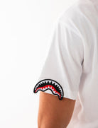 SPRAYGROUND SP846WHT T-Shirt Sharkpatches Uomo Bianco
