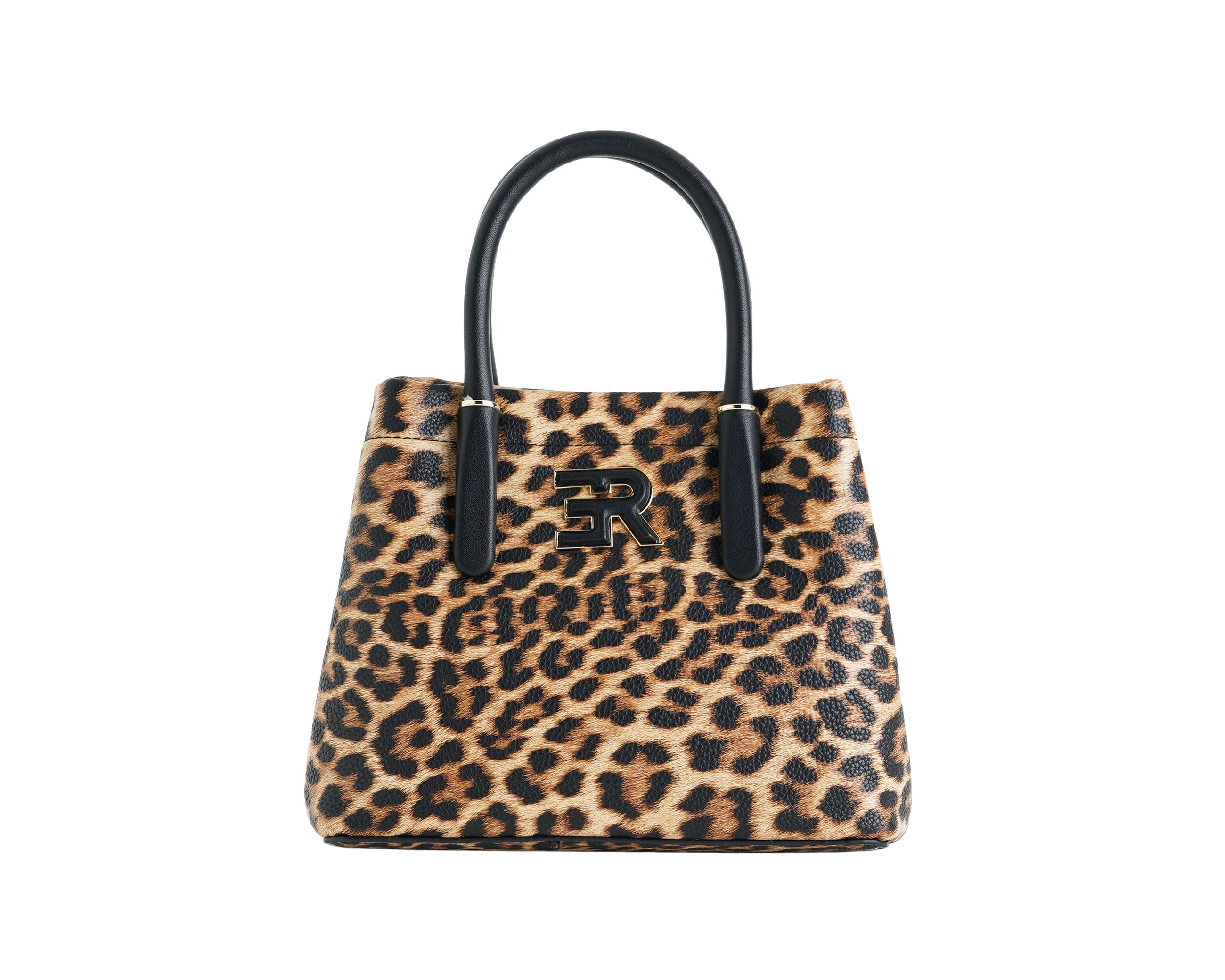 Borsa a mano ERMANNO FIRENZE SMALL TOTE VIRGINIA 12402025 3203 Leopard Donna