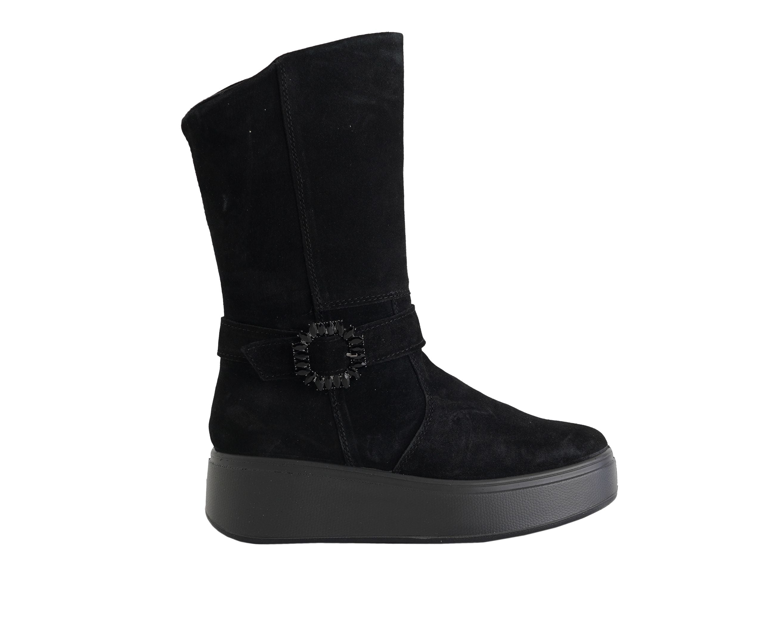 Stivali con platform IGI&CO 8671300 Nero Donna