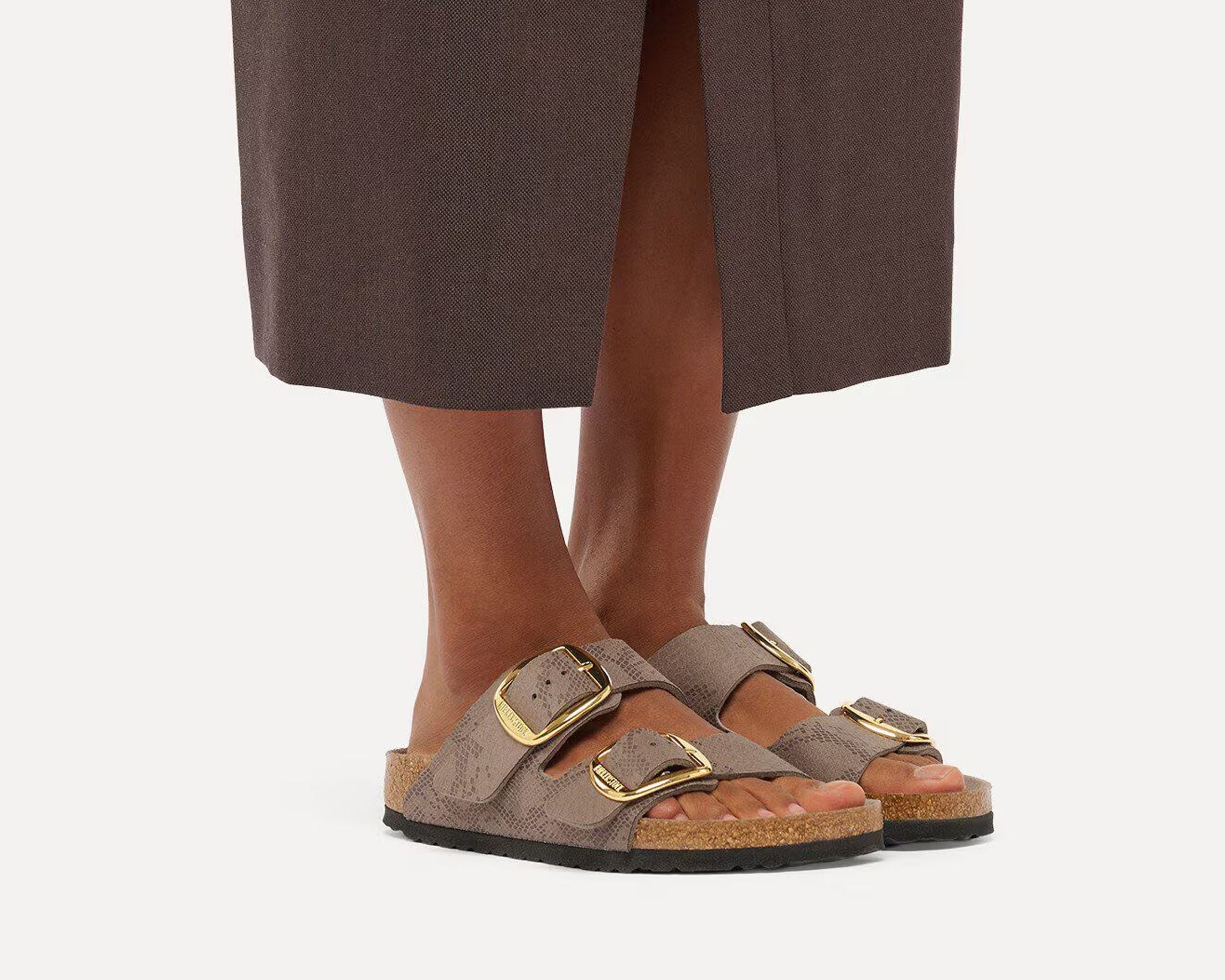 Sandali Birkenstock Arizona Big Buckle 1032891 Gray Taupe
