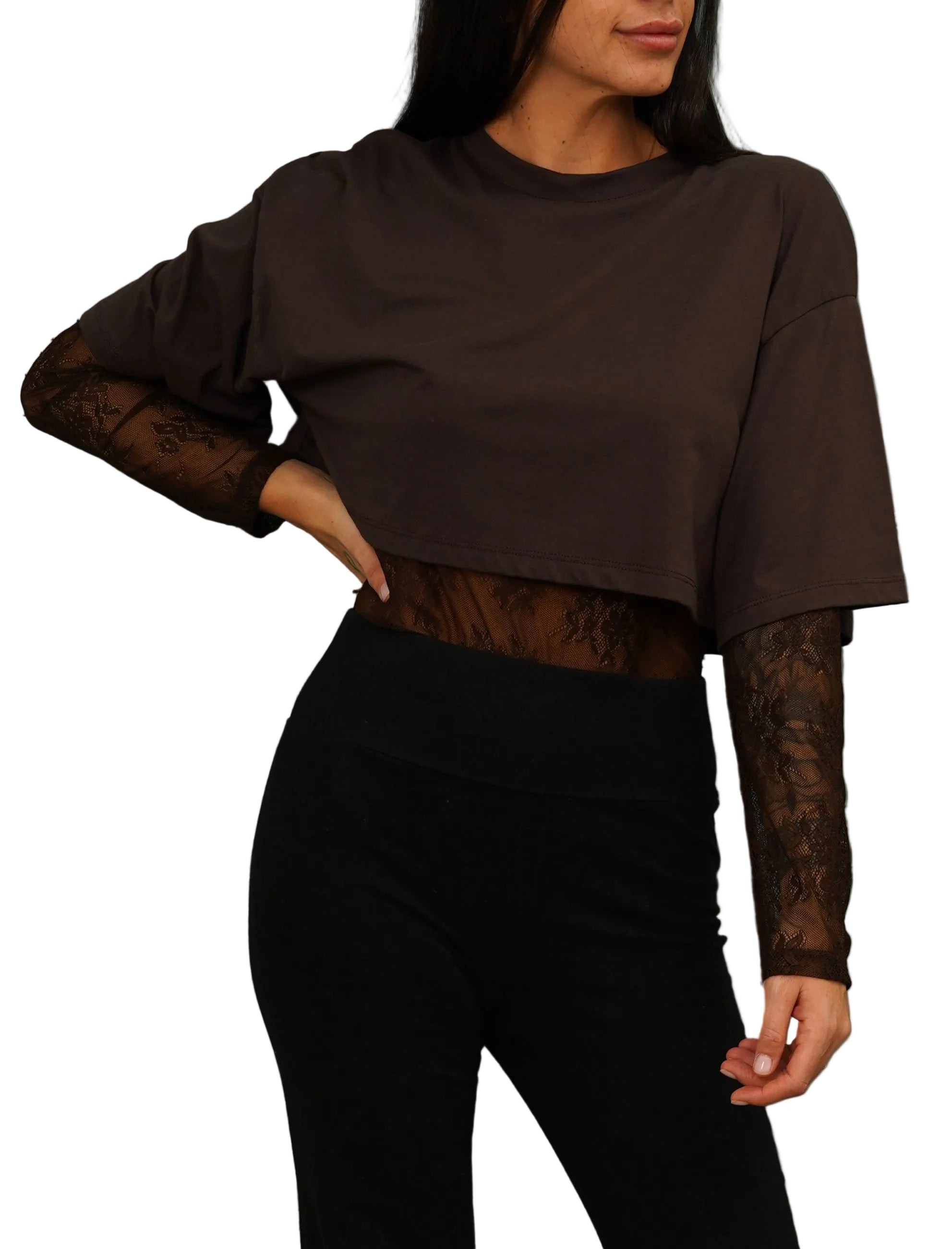 T-shirt body VICOLO UF0157 Donna