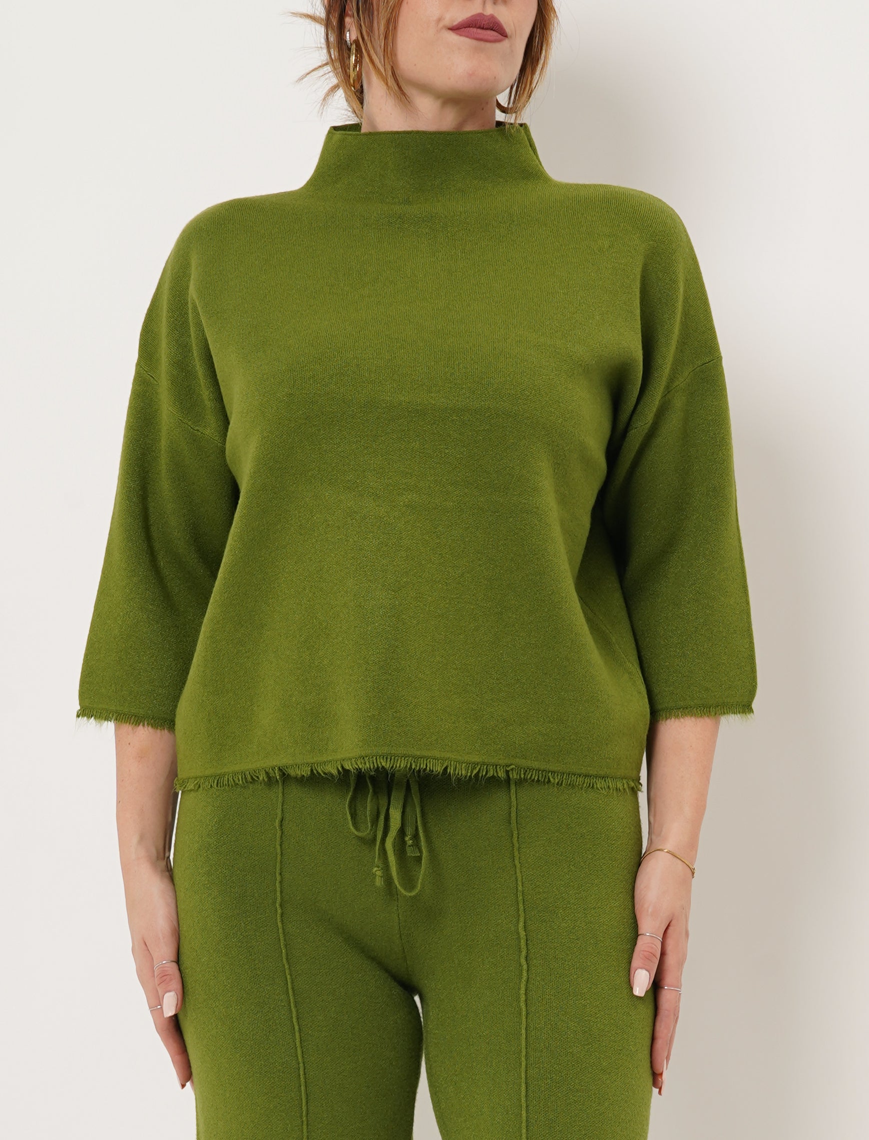 Lupetto in maglia Donna