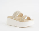 Sandalo platform Hey Dude Austin Slide Classic HD.45256 coloreChampagne Metallic — HEY DUDE