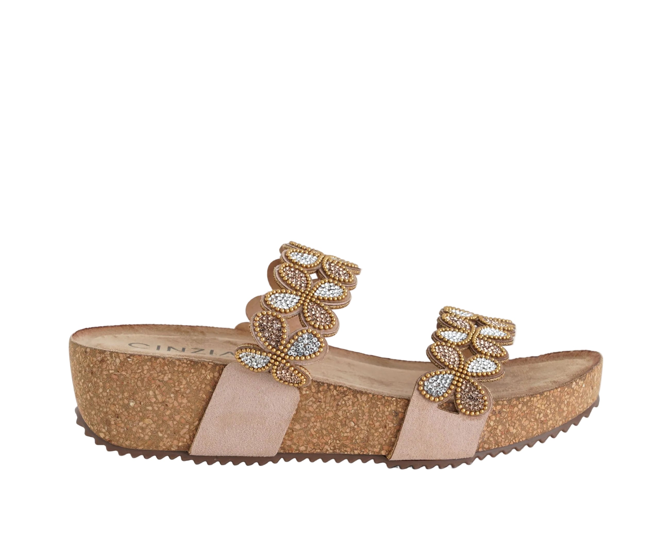 Sandalo alto Cinzia Soft CI1003 donna colore Beige (001)