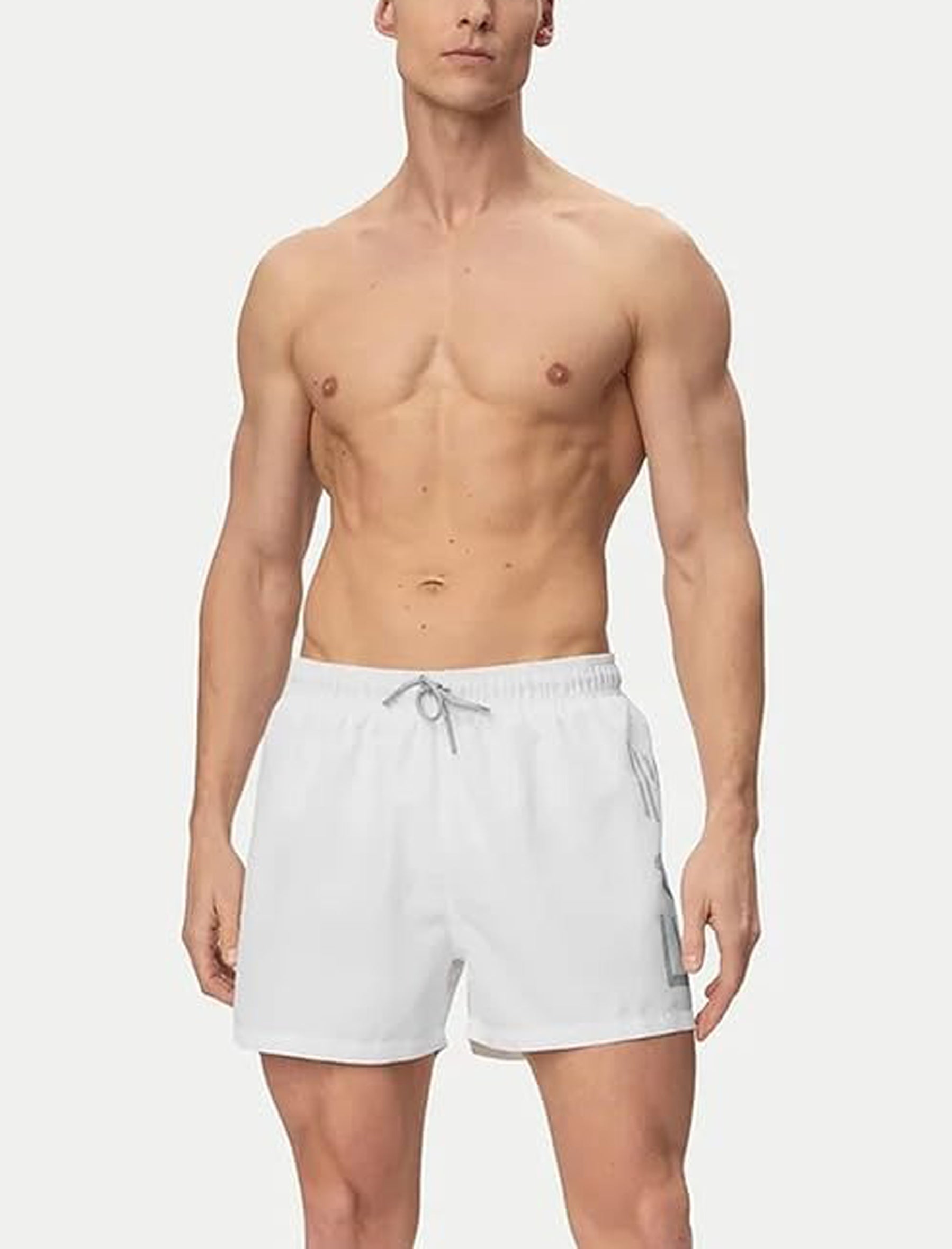 7M002001AF14497 EA7 Costume boxer uomo colore White Silver