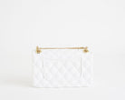 Borsa a spalla Marc Ellis Flat Falcon XS Donna Milk Matt Gold - Vista posteriore