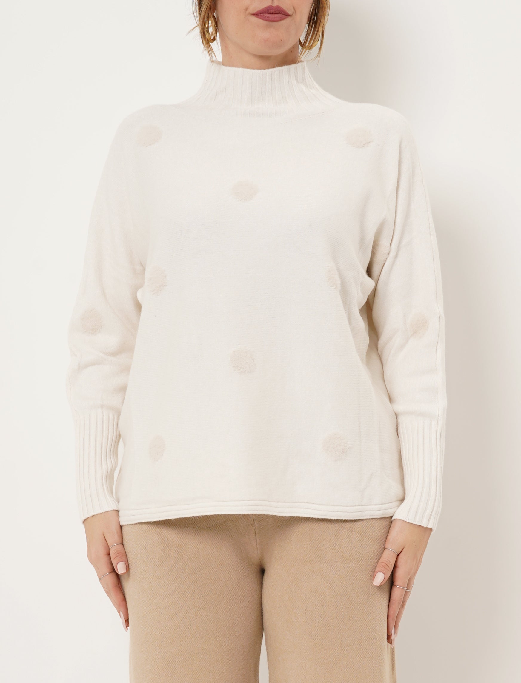 Lupetto in maglia Donna