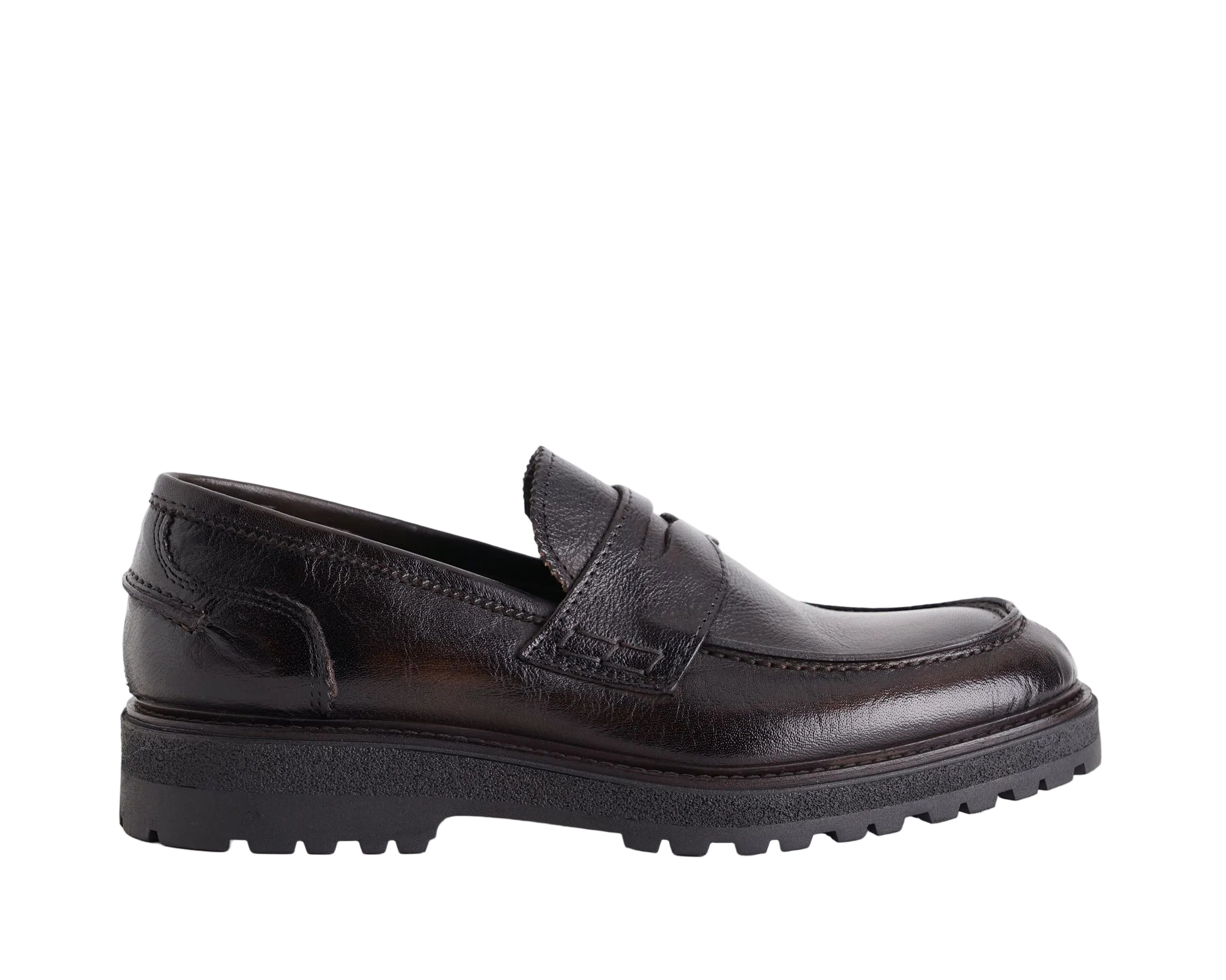 Mocassino in pelle Rennella 1056 Uomo