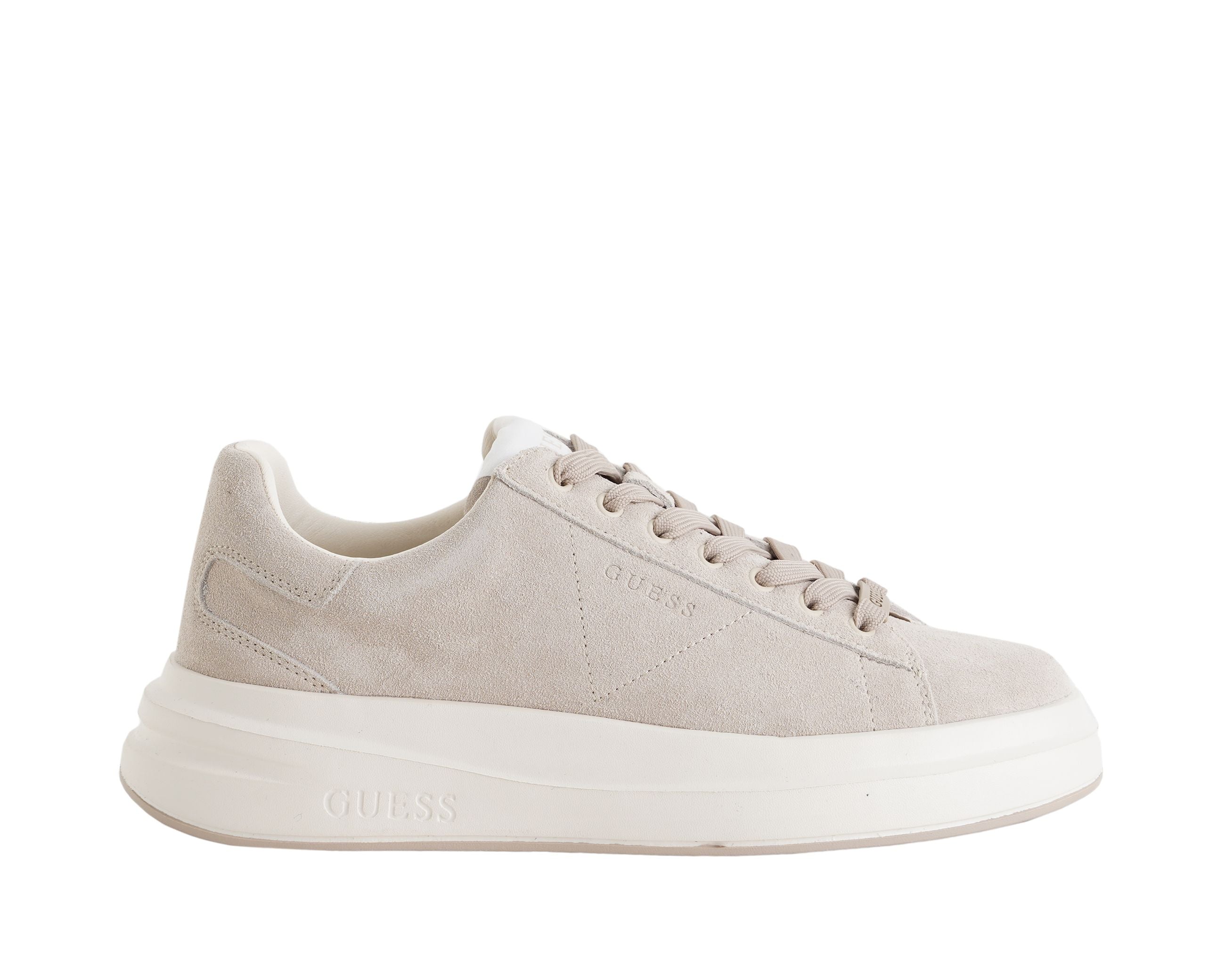 Sneakers GUESS modello Elba FMTLBASUE12 Beige Uomo