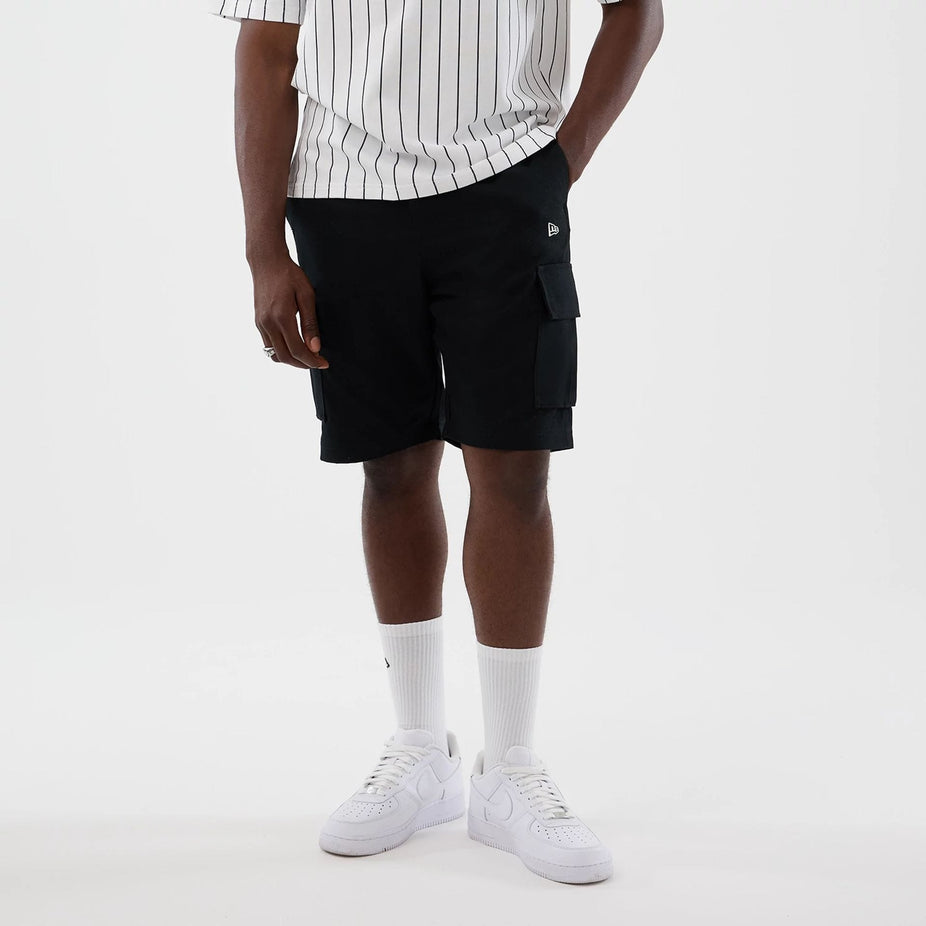 Shorts cargo New Era 60856201 uomo colore nero Black (001)