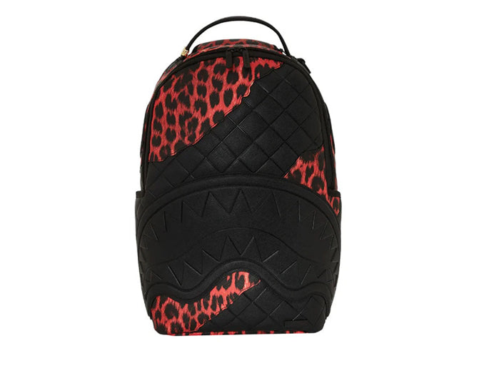 Zaino SPRAYGROUND Red Leopard Puffer Dlx 910B7629NSZ Unisex Uomo Donna