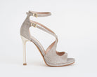 Sandalo Night Beige Albano 5592 tacco 110mm