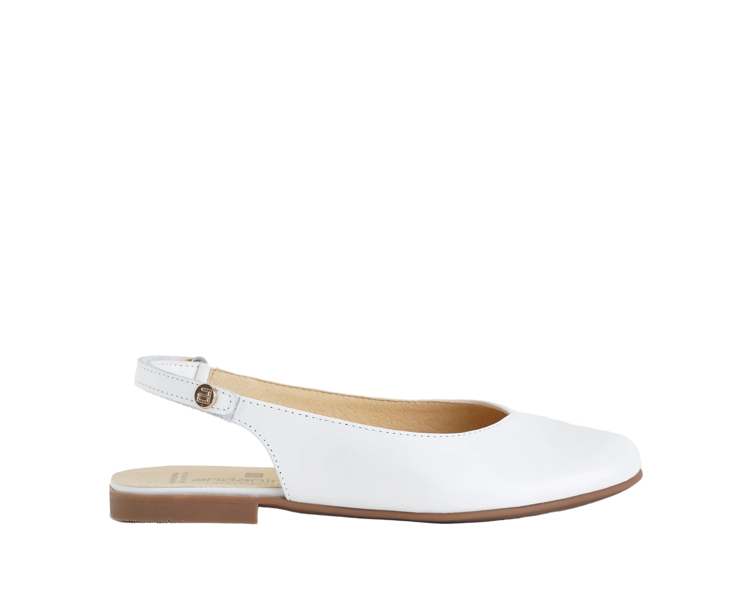 Ballerine Andanines 201431-8 Bianco Bambina