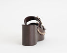 Sandalo con zeppa Exe 2671-10 Brown