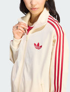 Felpa Adidas Firebird larga KS4674 Warm Vanilla / Team Victory Red