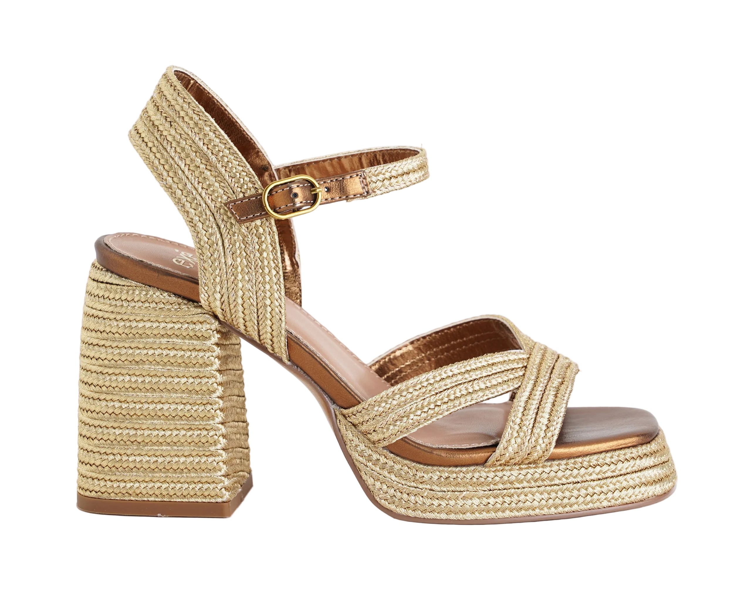 Sandalo alto Exe Havana W4700205743 Bronzo Donna