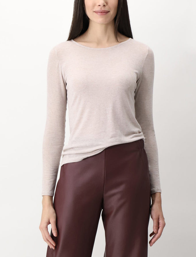 Maglia manica lunga cashmere OROBLU VOBT67055