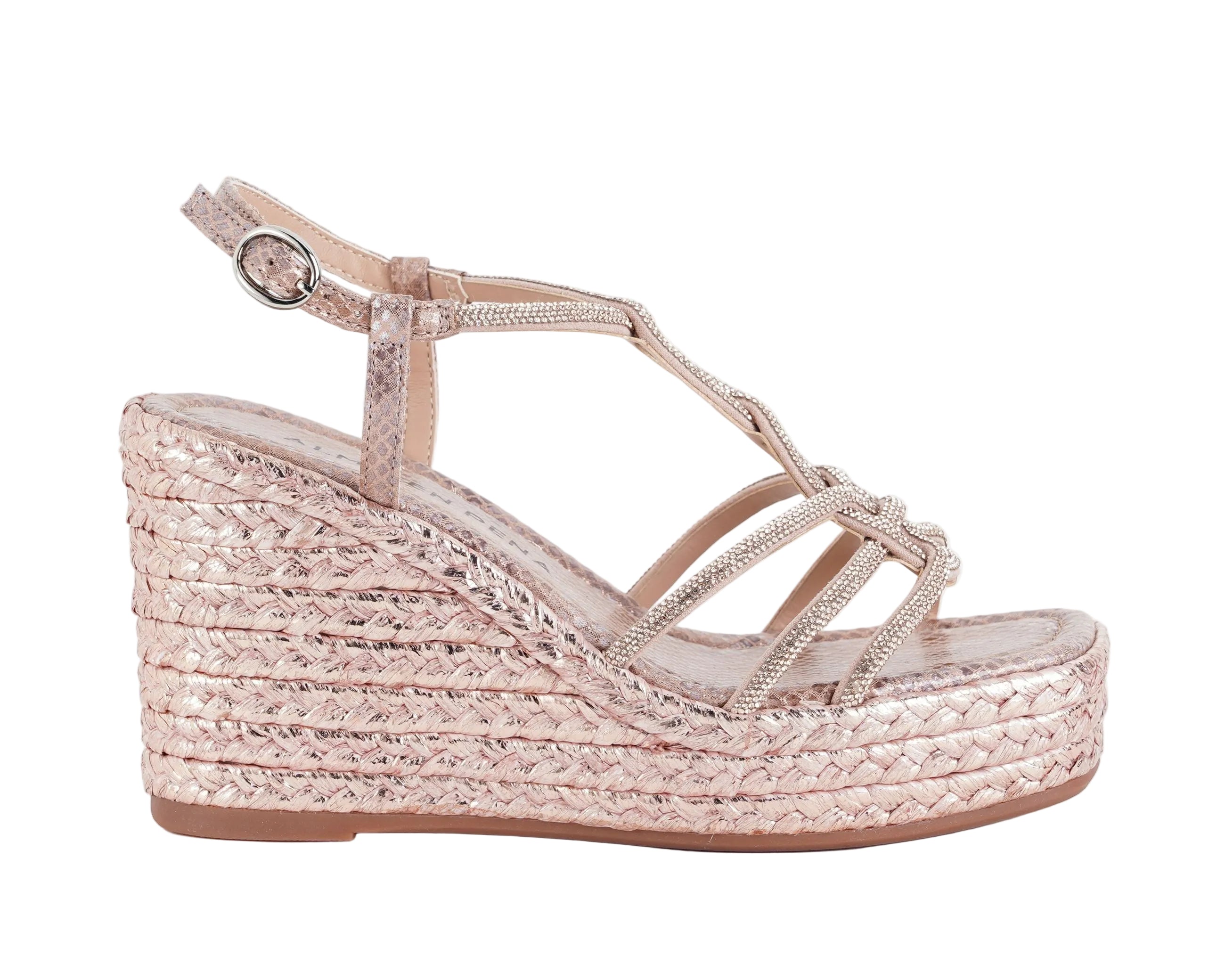 Sandalo con zeppa Alma En Pena V2651110 Rosa Donna