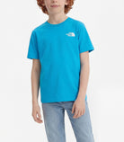 T-shirt The North Face Box NSE NF0A8EFND7R1 unisex bambino colore blu Meridian Blue