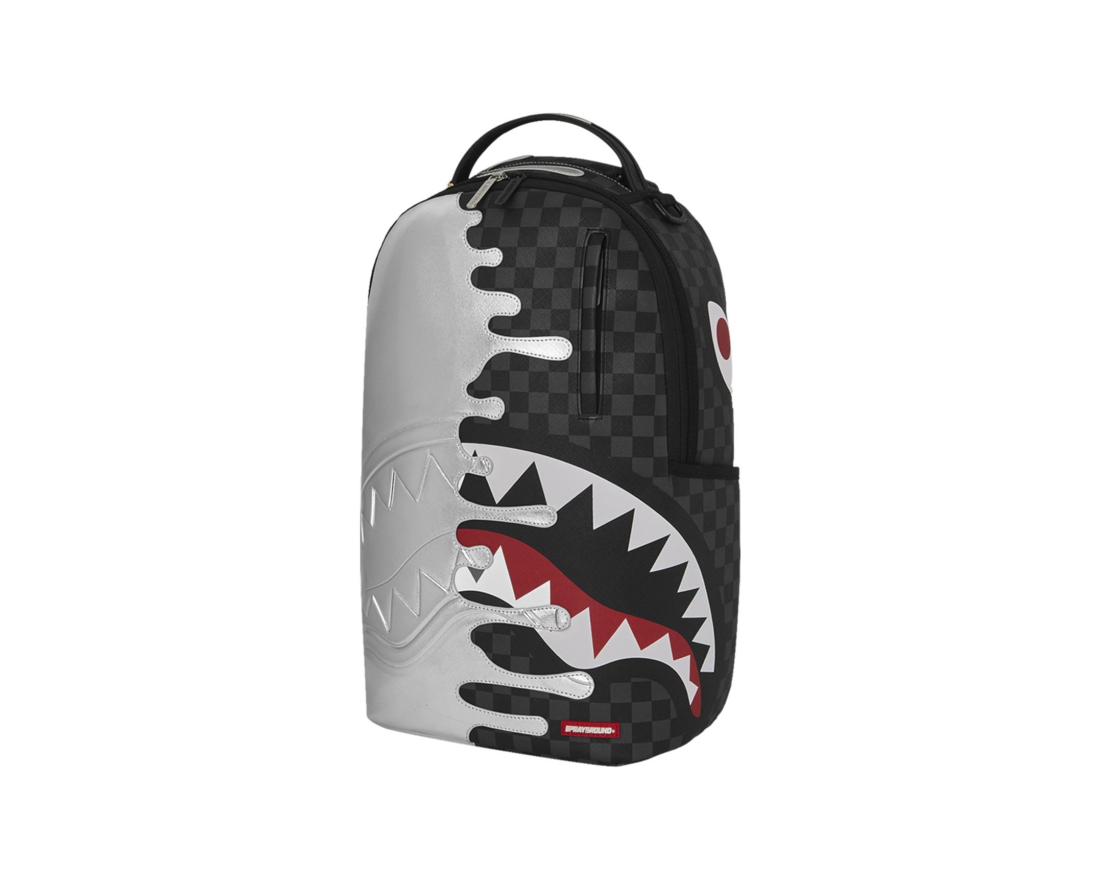 Sprayground Silver Side Drip Black Check DLXSV Backpack 910B8940NSZ SPRAYGROUND Multicolore