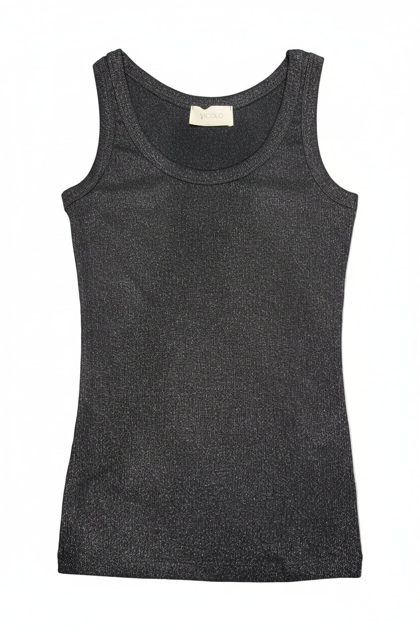 Canotta lurex Vicolo UAB0076 Donna
