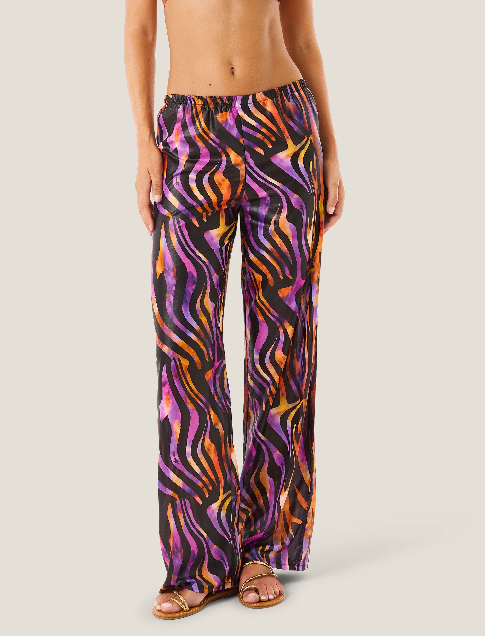 Pantalone 4Giveness 126WRWPT5885 Hypnotic Zebra Donna