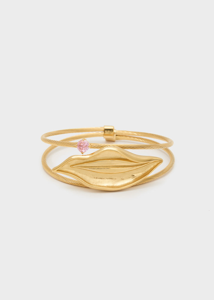 Bracciale elastico Nalì SJBR0001 Oro Donna