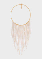 Collana girocollo Nalì con frange di perle EMCL1158 Oro 