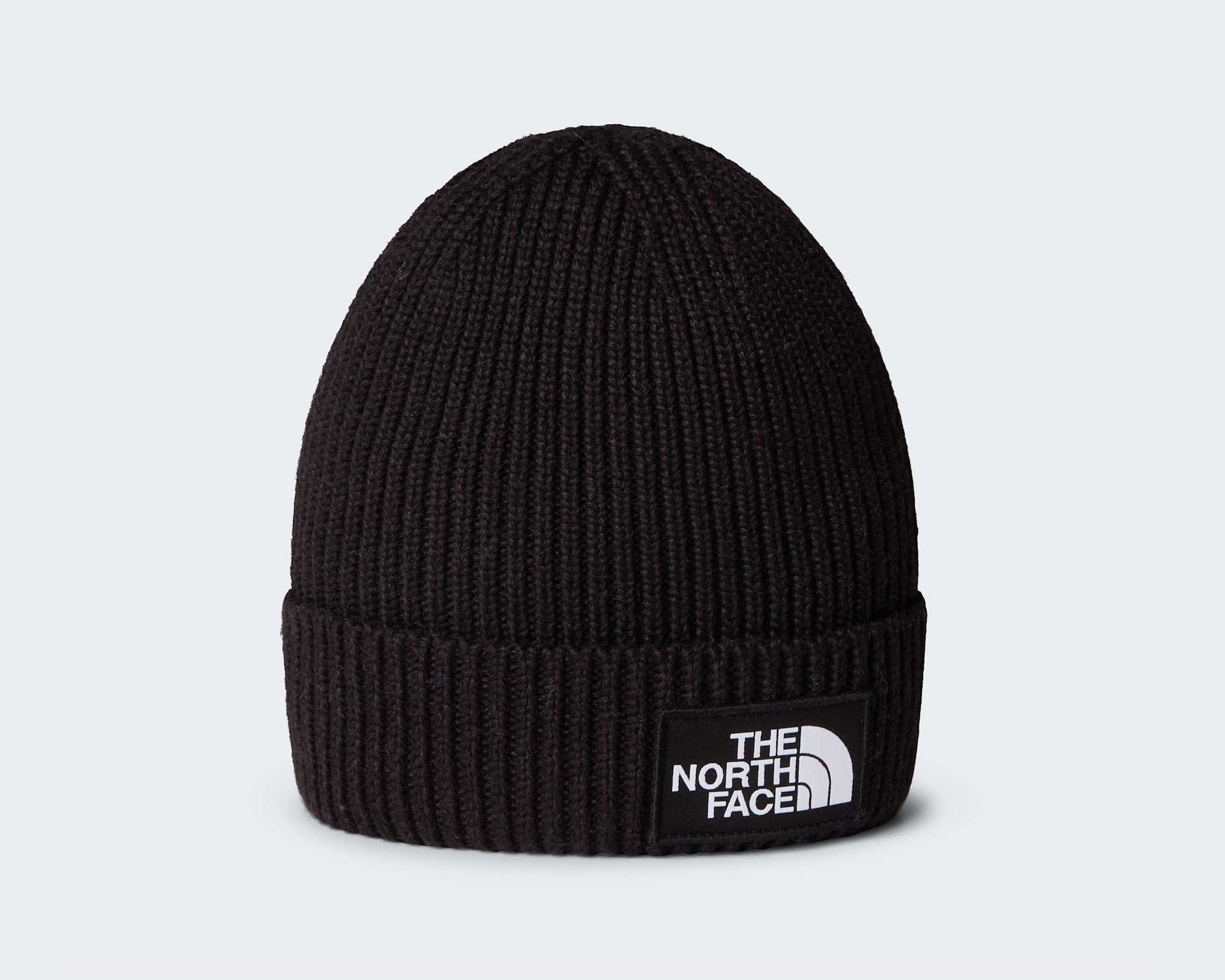 Berretto con risvolto The North Face TNF Logo Box NF0A8CGUJK31  Nero Unisex bambino