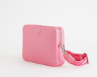 Borsa a tracolla Marc Ellis Flat Flowe Donna Pink Lemonade Silver - Vista laterale