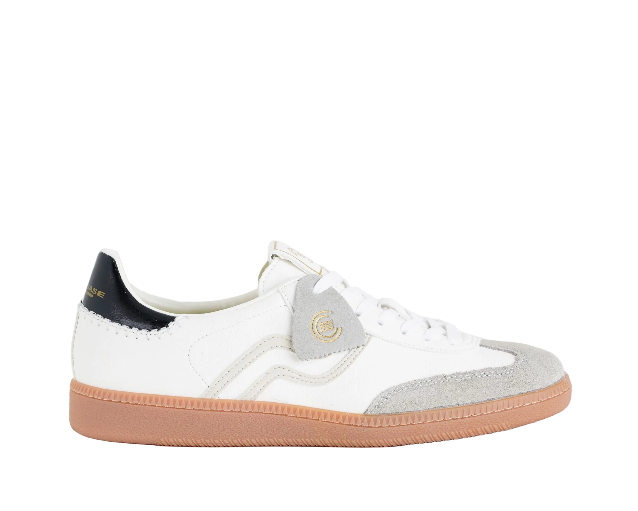 Sneakers Polo Prima Base 50461 Bianco – vista laterale