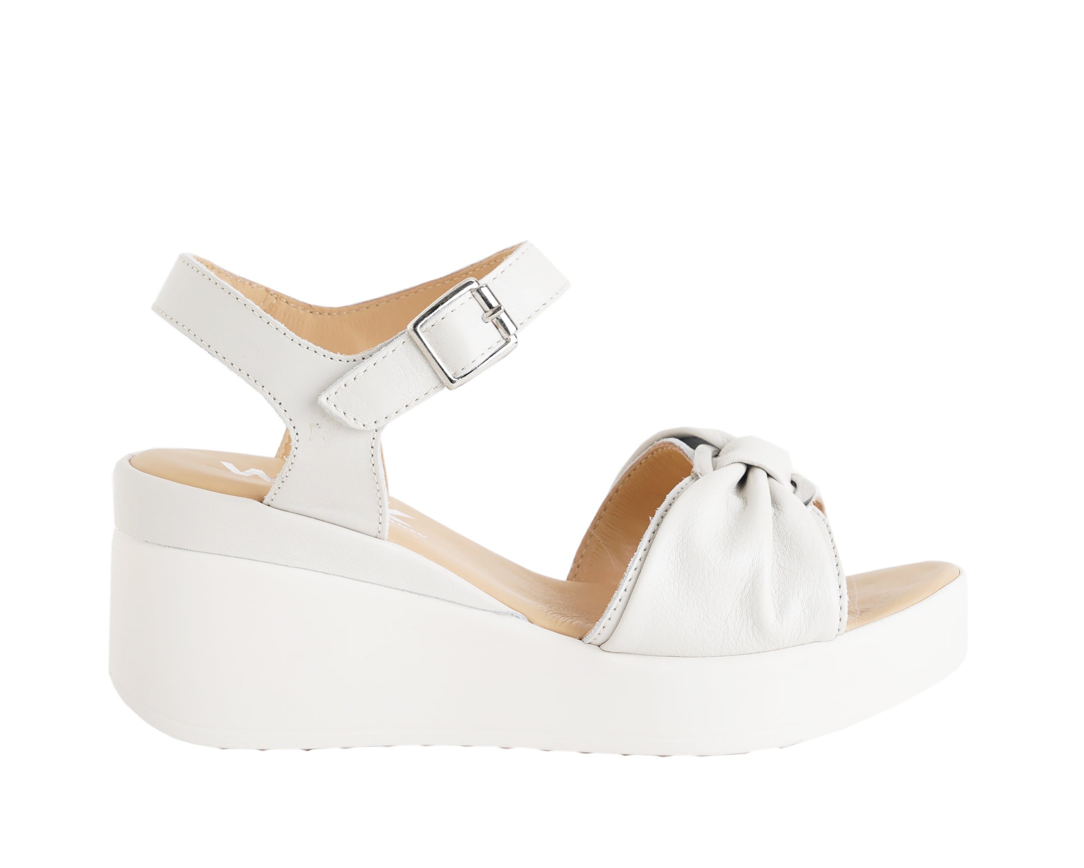 Sandalo con zeppa Donna