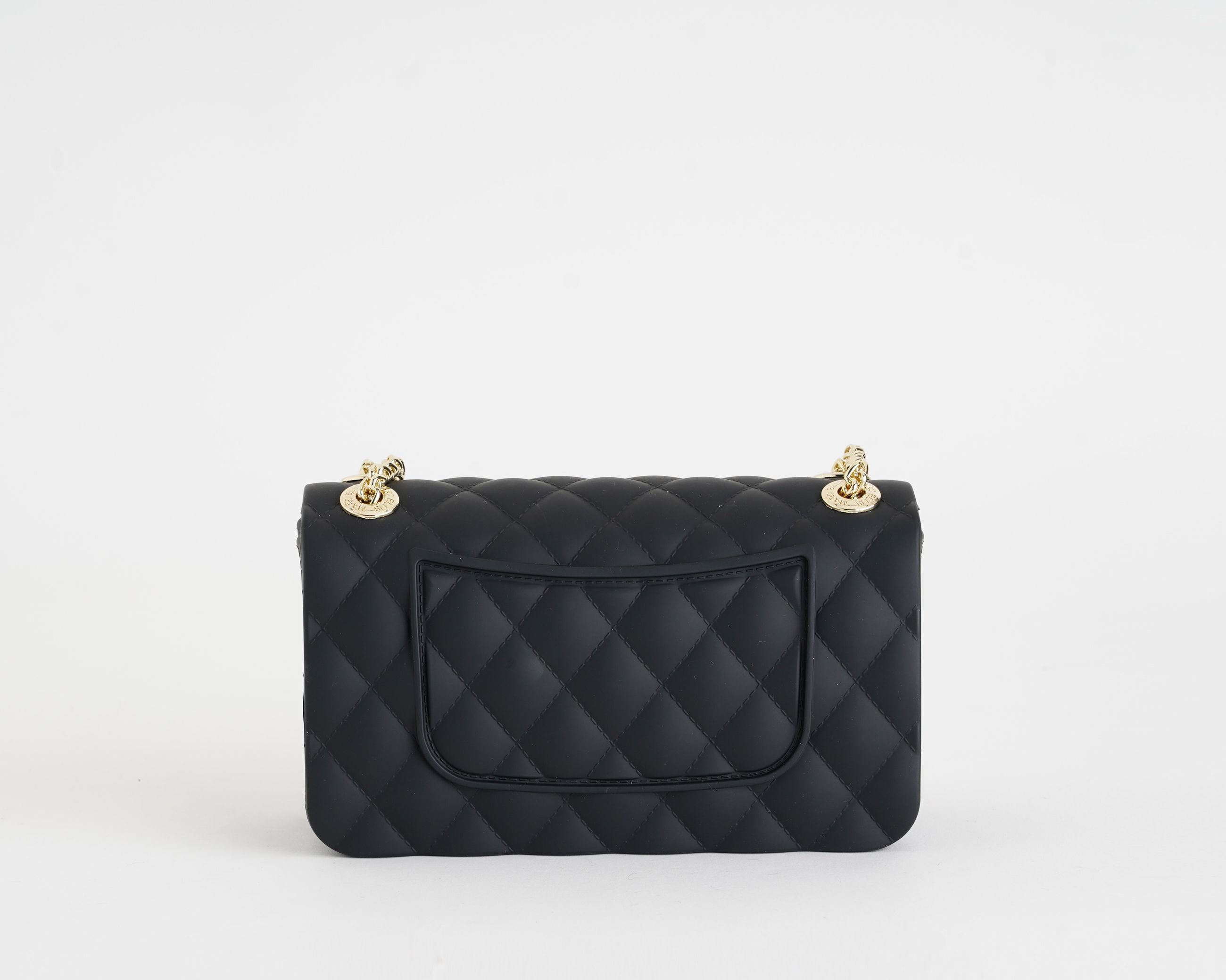 Borsa a spalla Marc Ellis Flat Falcon XS Donna Black Light Gold - Vista posteriore
