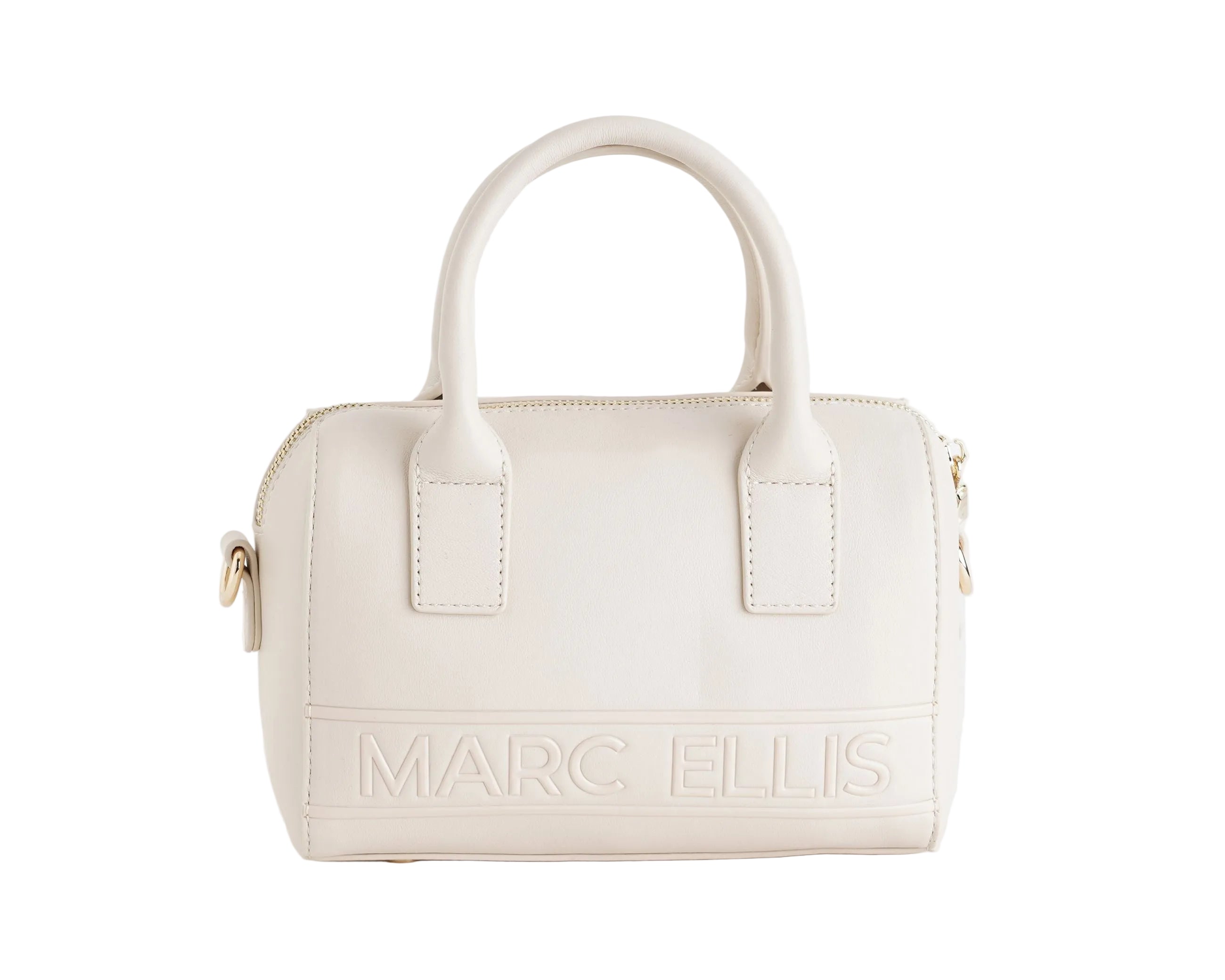 Borsa a mano Marc Ellis Rihanna ML Donna Beige - Vista frontale

