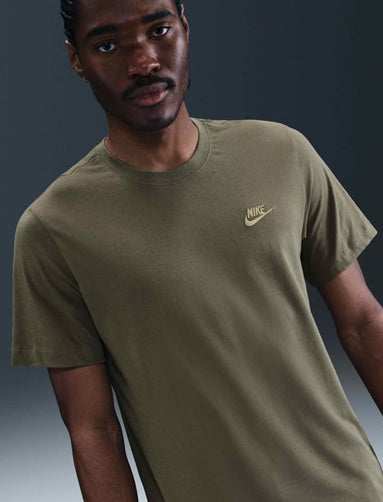 T-shirt NIKE Sportswear Club AR4997-225 Verde Uomo