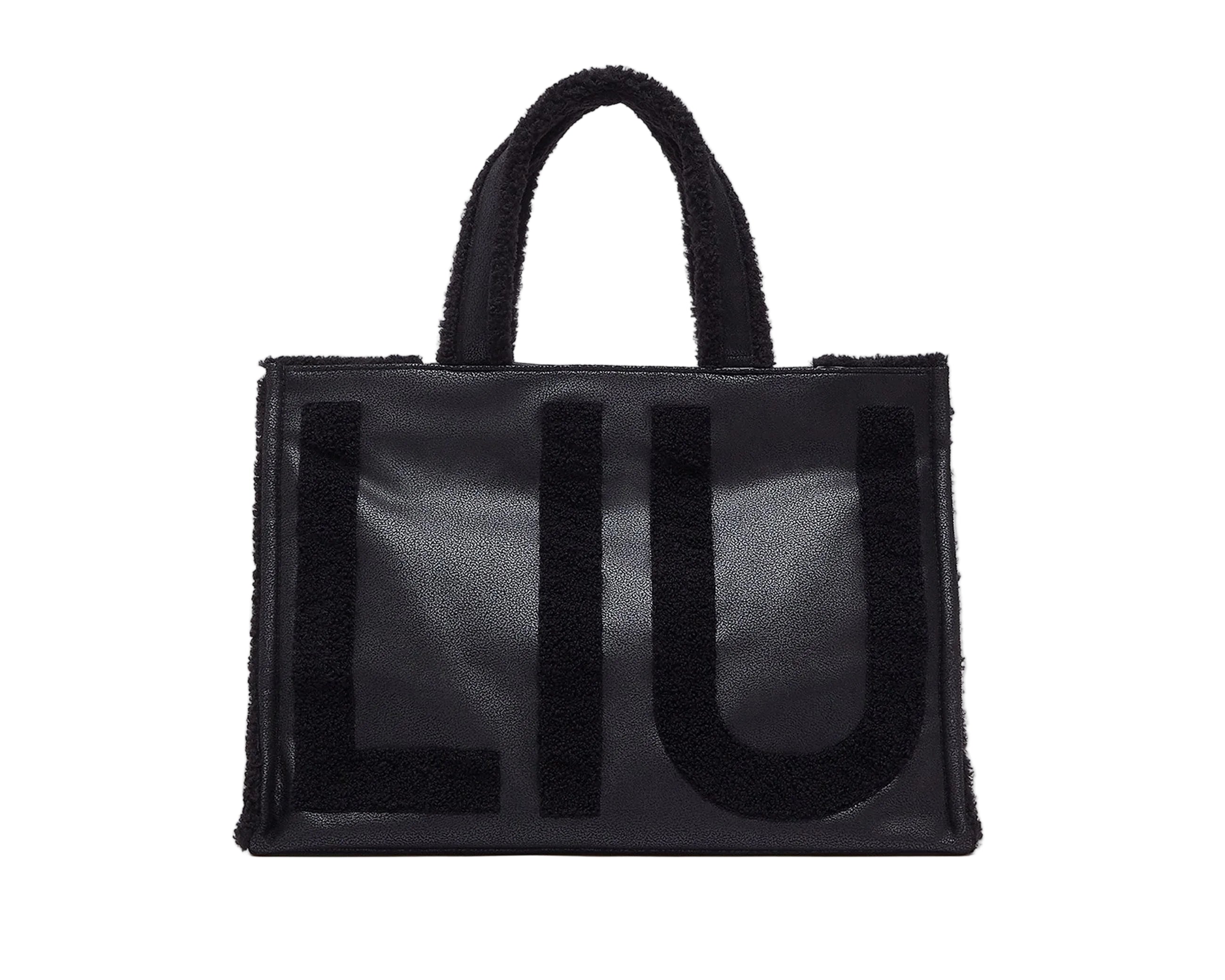 Tote Bag L con logo Liu Jo 2F6037 E0021 Nero