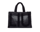Tote Bag L con logo Liu Jo 2F6037 E0021 Nero