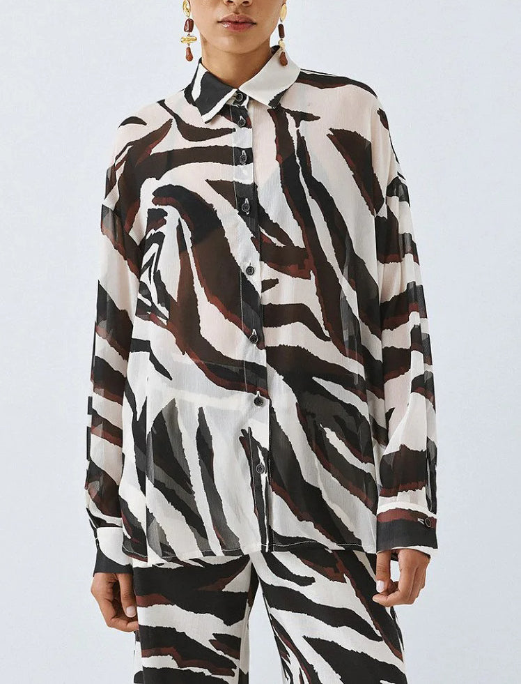 Camicia stampata Access Fashion 63-7024 Donna