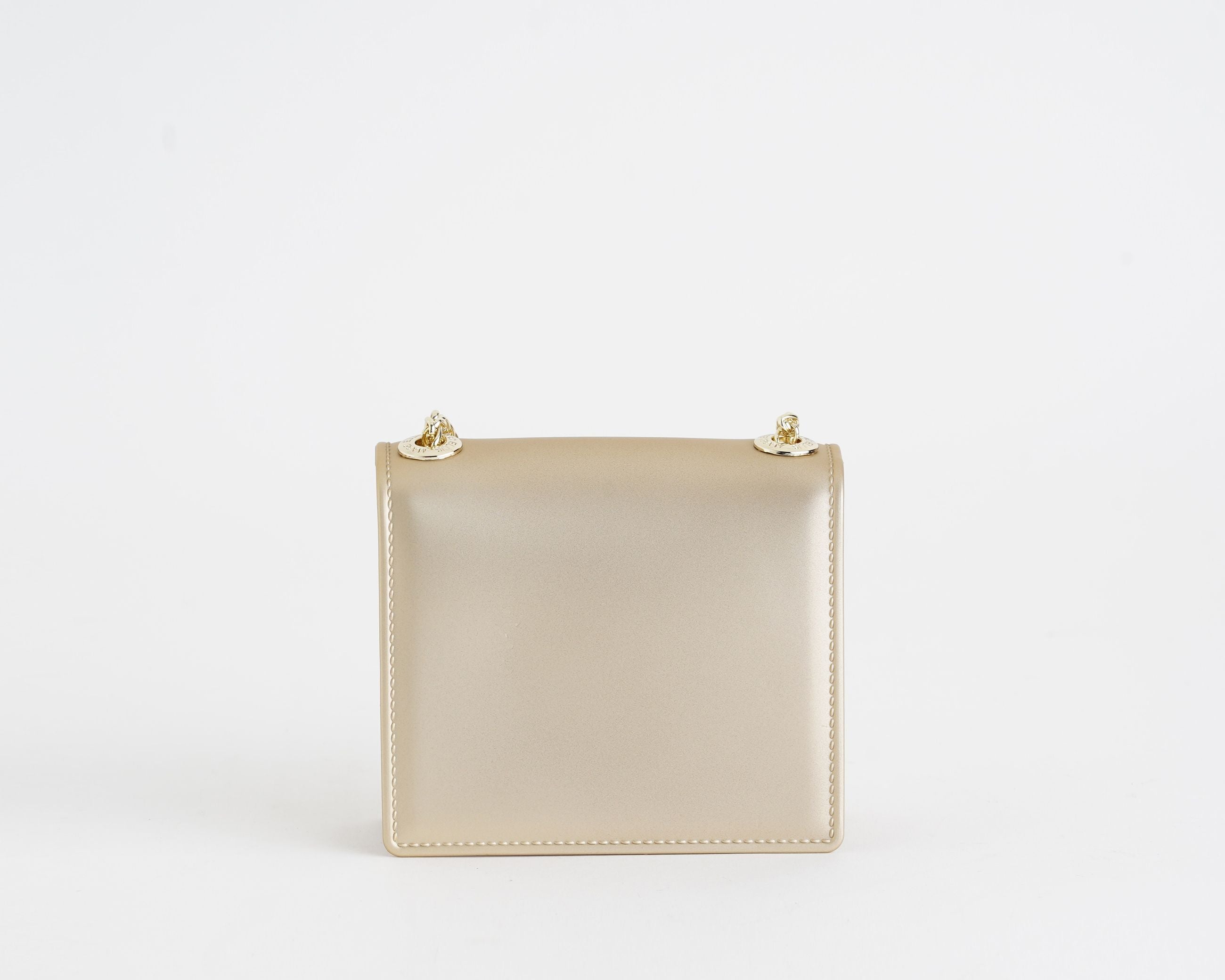 Borsa a spalla Marc Ellis Supermee S Donna Gold Light Gold – Vista posteriore