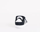 Vista posteriore sneakers bambino Adidas VL Court 3.0 CF I nere ID9158 – tallone e suola in gomma