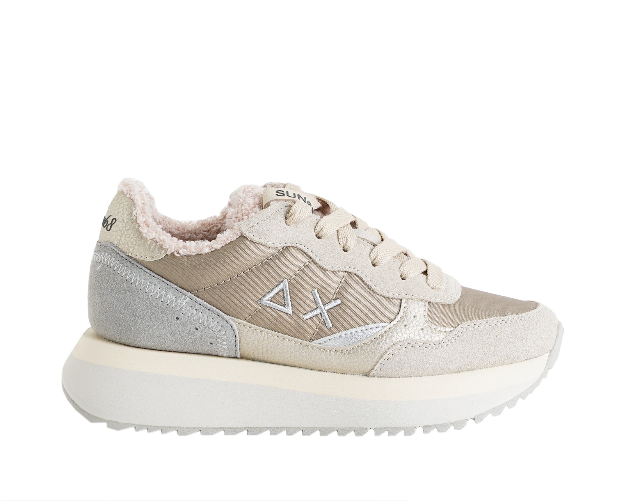 Sneakers SUN68 Big Ally Teddy Fur  Z45210 Donna