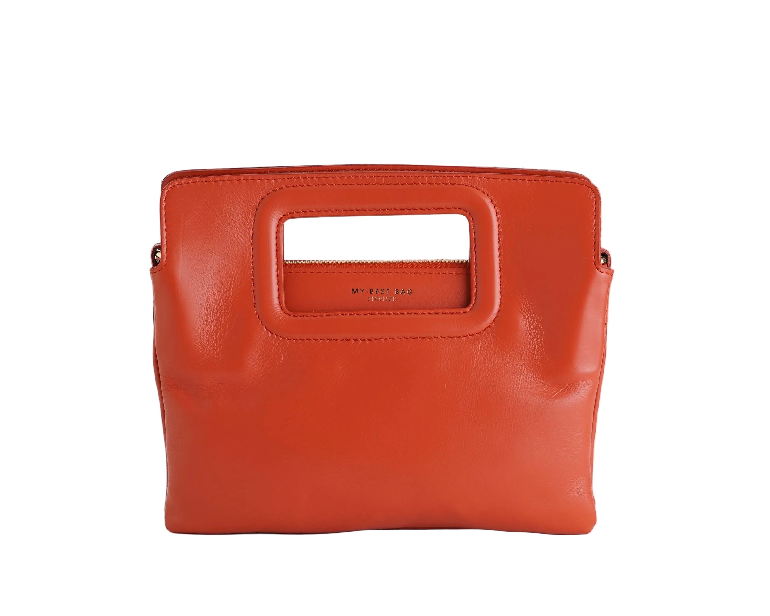 MY BEST BAG S1-MYB-2033 Borsa a Mano Viktoria Donna Papaya
