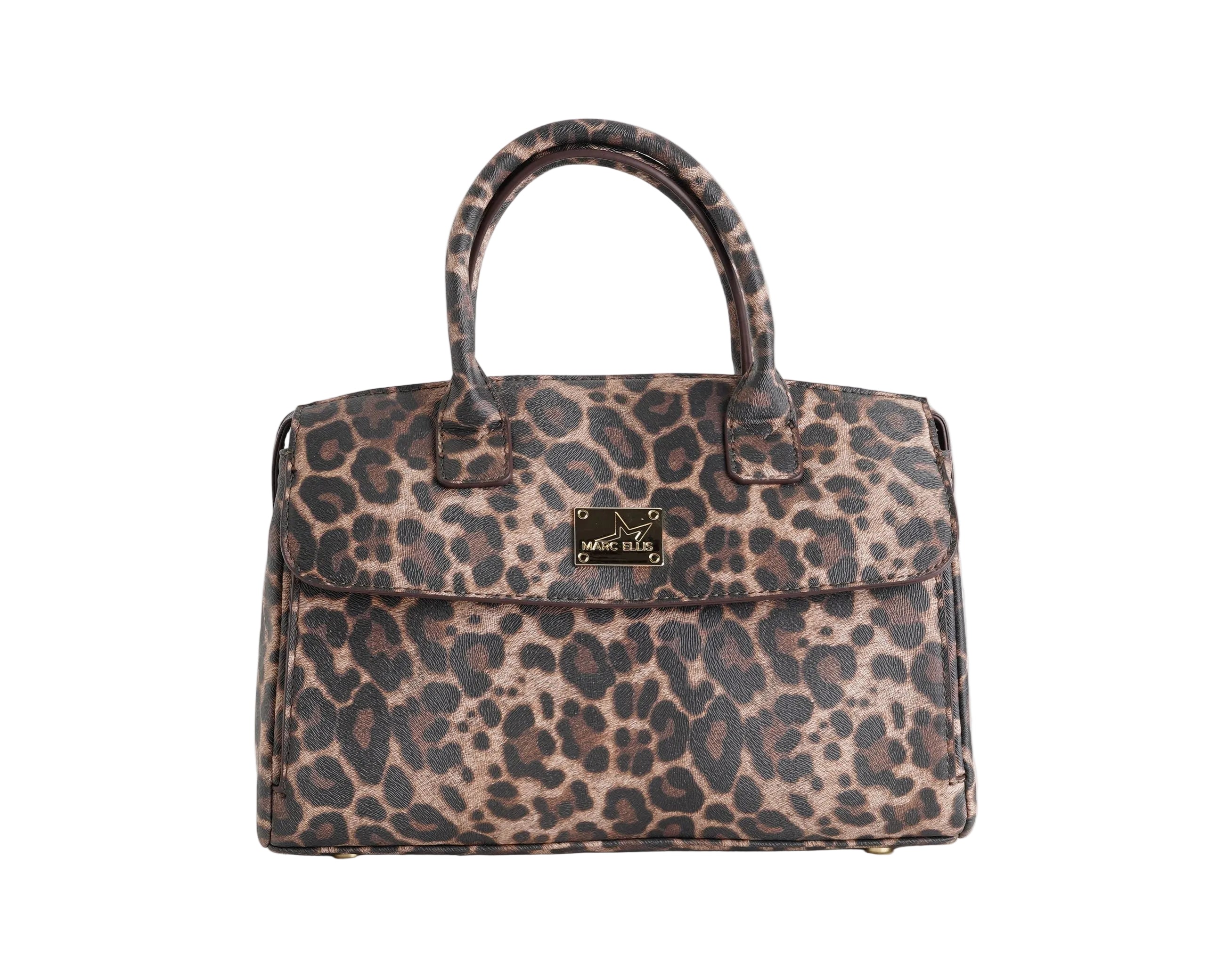 Borsa a mano Marc Ellis Alysa Leo Leopard Donna