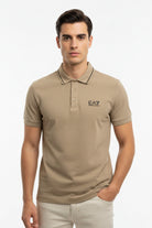 Polo PJVUZ EA7 EMPORIO ARMANI colore Roasted Cashew U6167