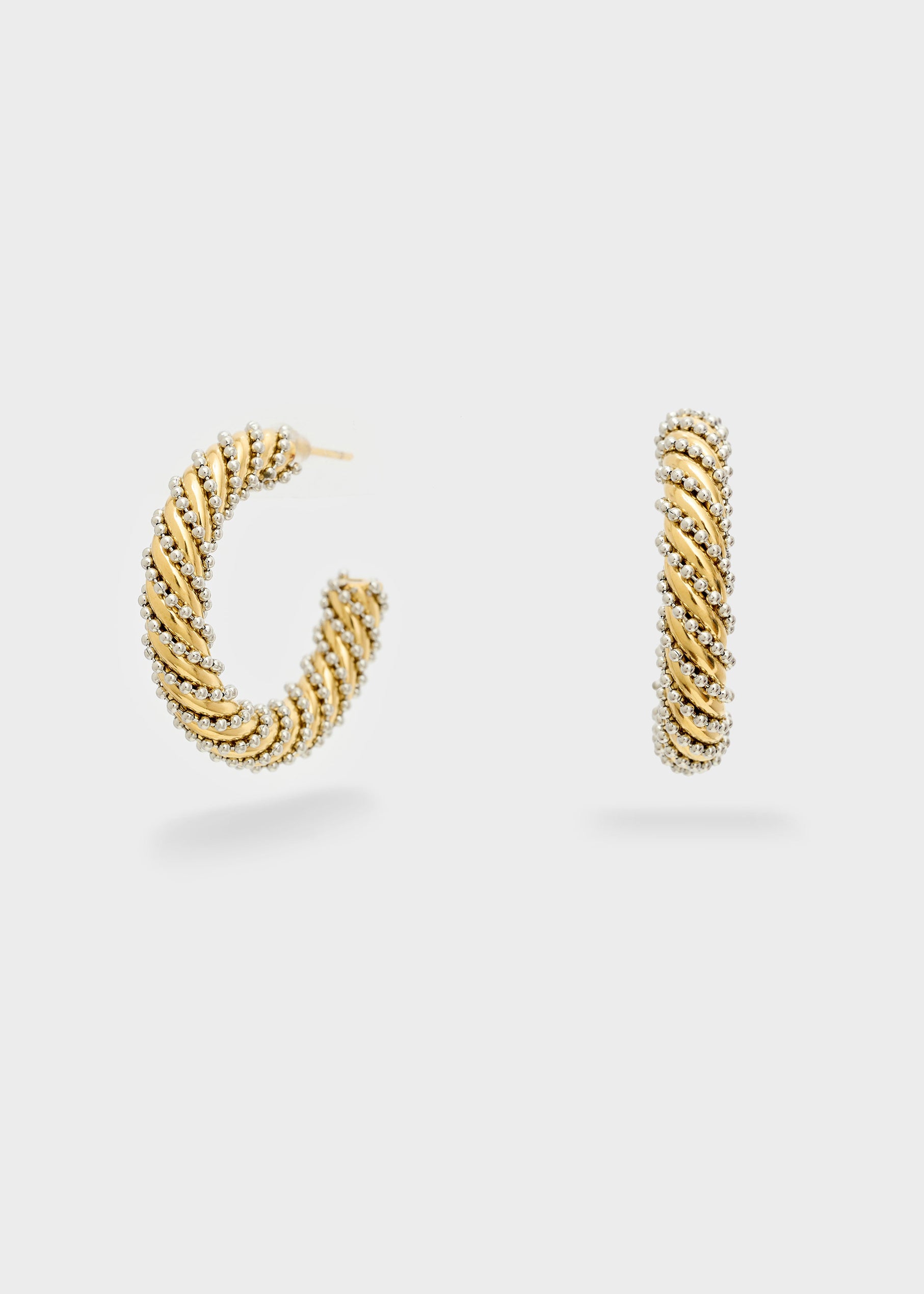 Orecchini Twist Acc. Inos. Nali' MEOR0774 Oro Donna